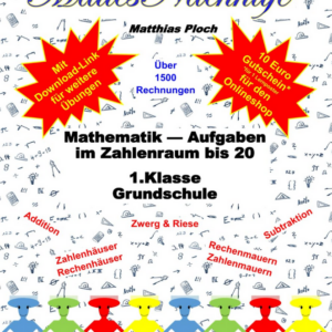 Buch - Mathe-Aufgaben Addition-Subtraktion 1. Klasse Grundschule