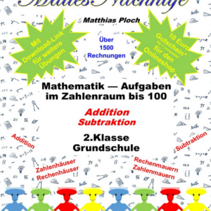 Buch - Mathe-Aufgaben Addition-Subtraktion 2. Klasse Grundschule